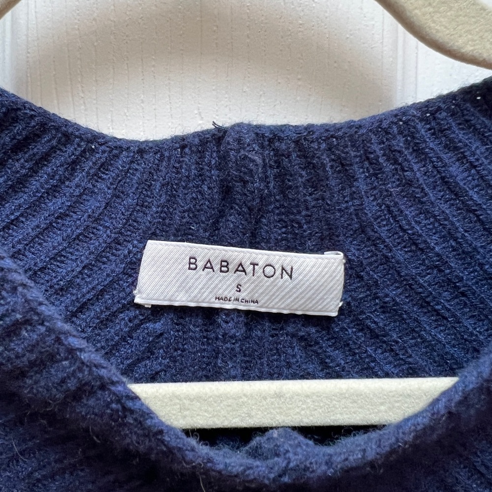 Babaton funnel neck sweater